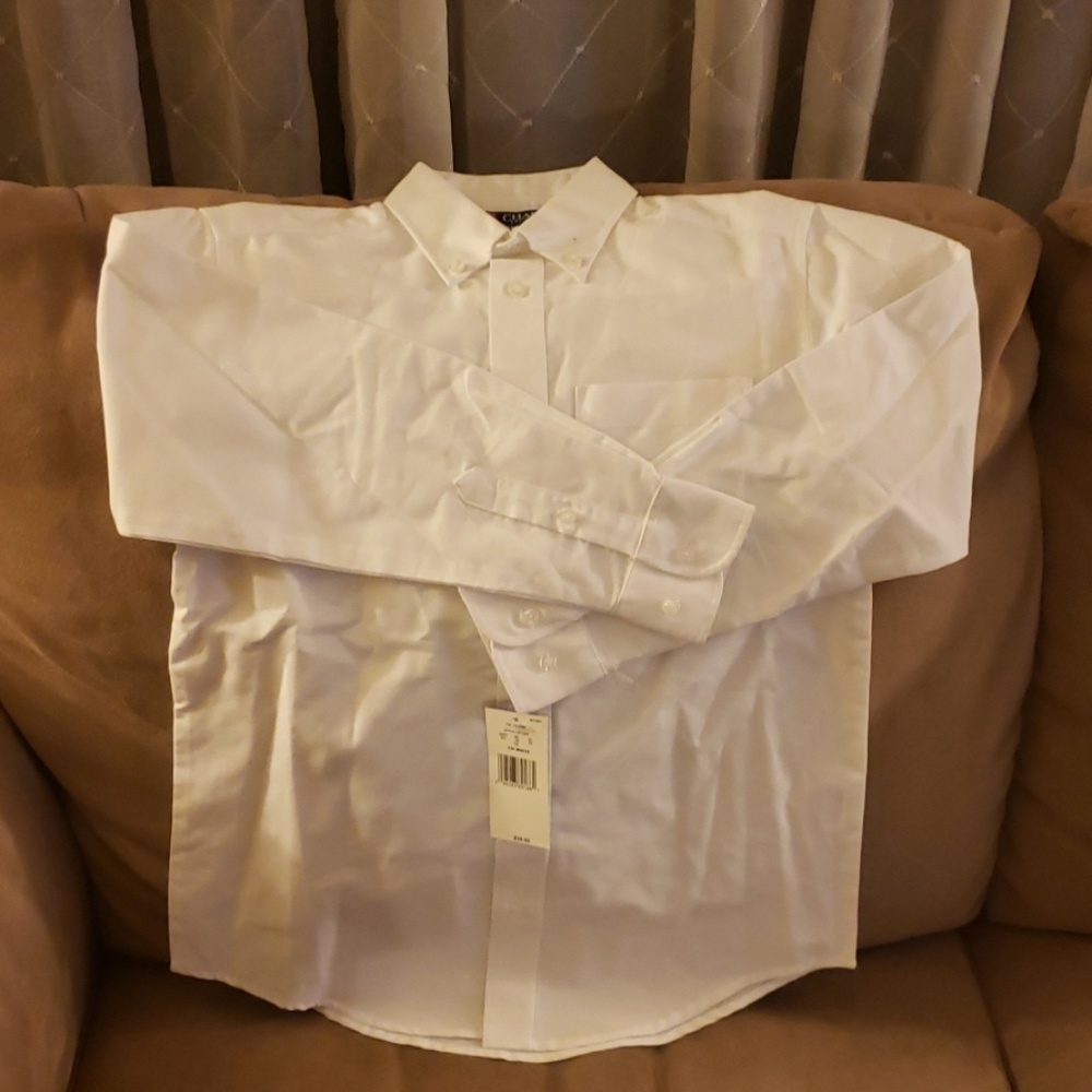 Boy's Chaps formal button down shirt - NWT